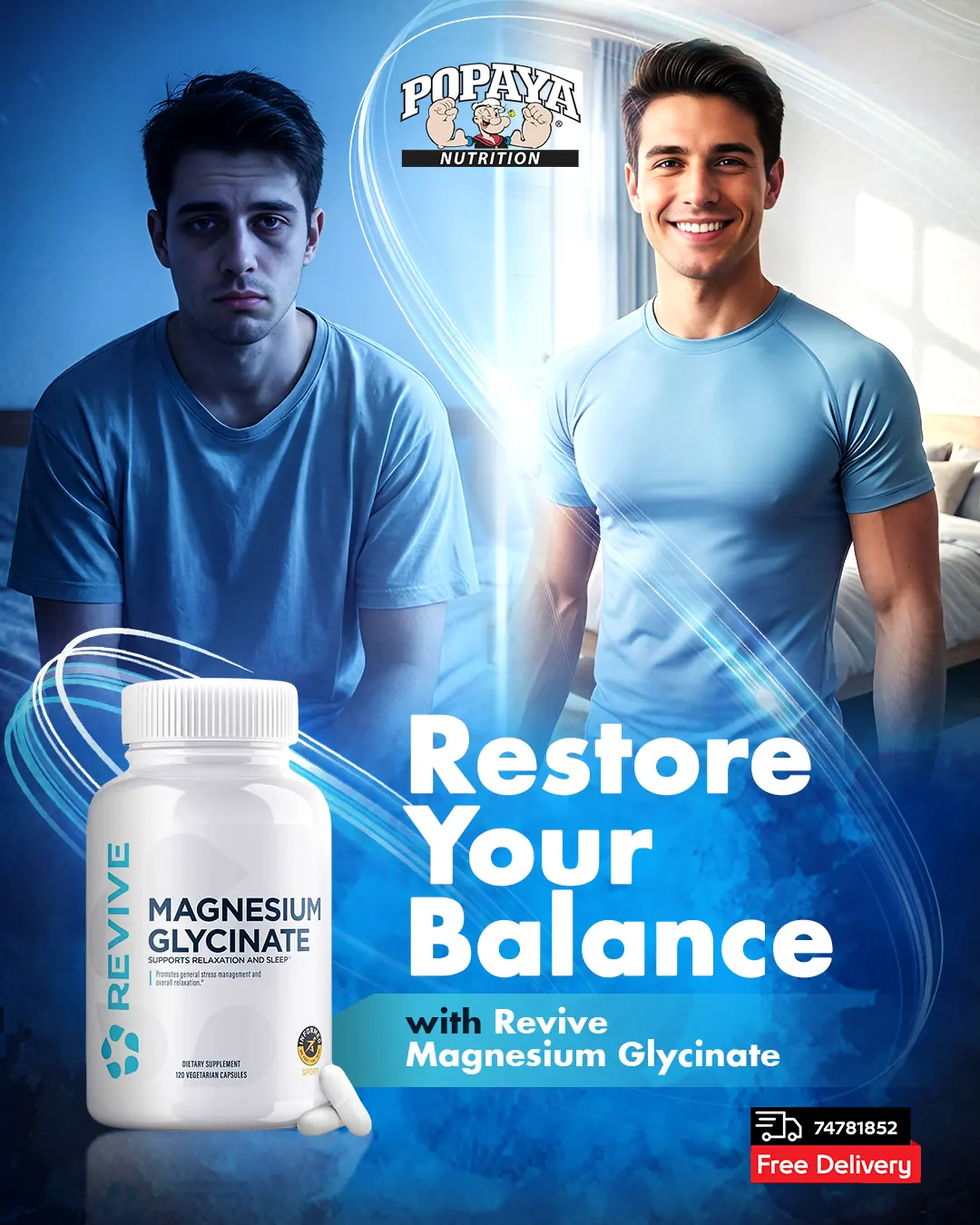 Popaya Nutrition campaign layout