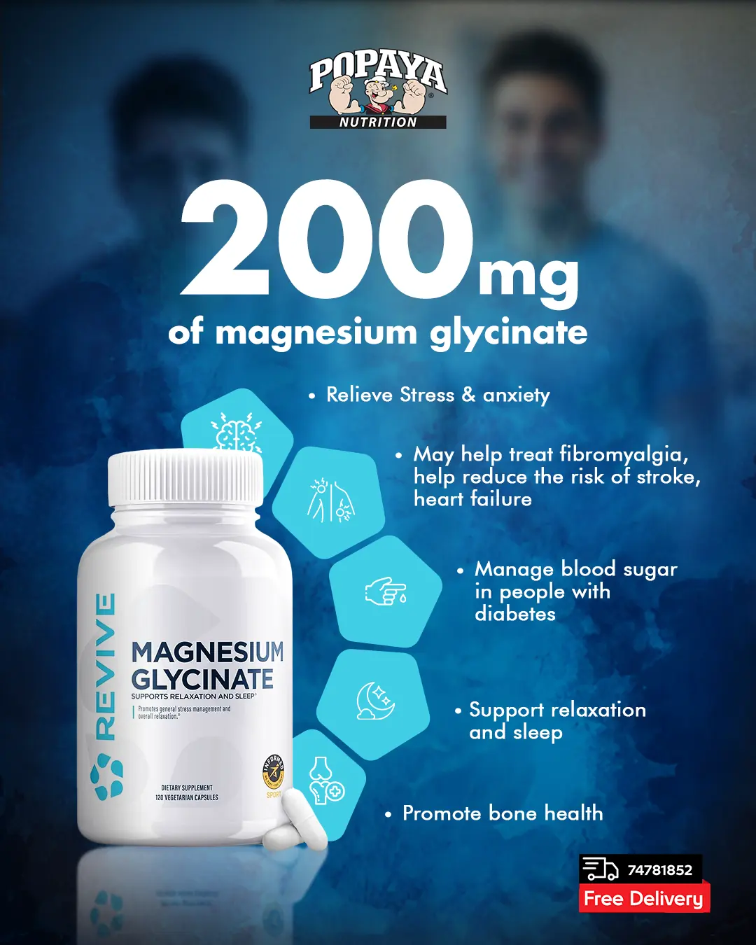 Popaya Nutrition campaign slide design