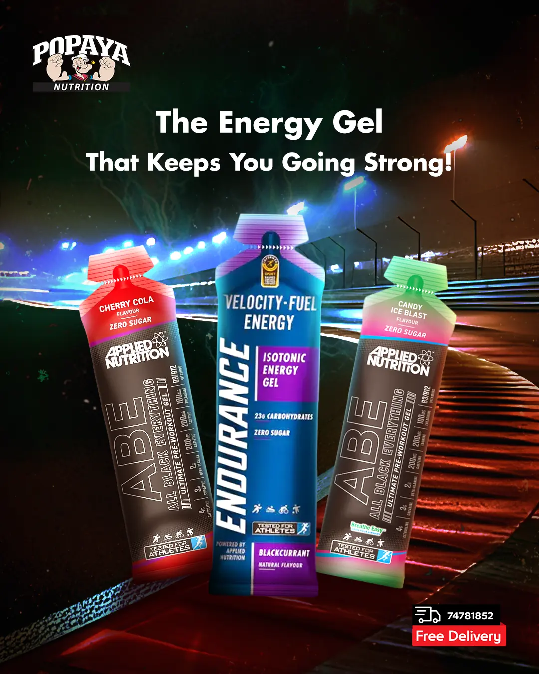 Popaya Nutrition offer flyer alternate design