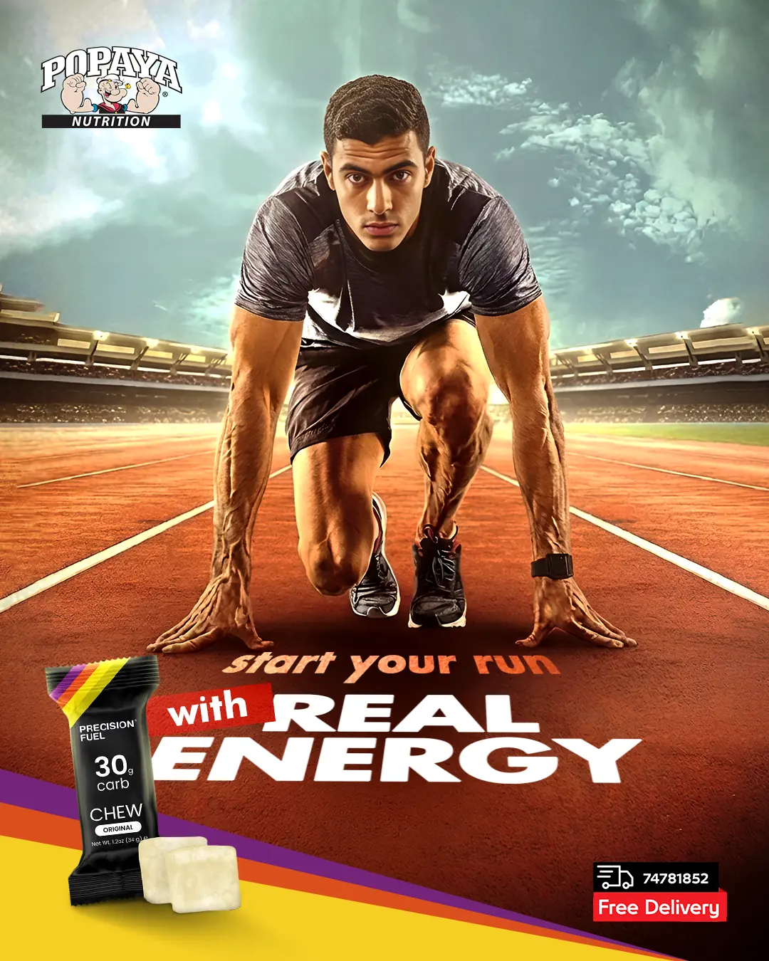 Popaya Nutrition campaign key visual