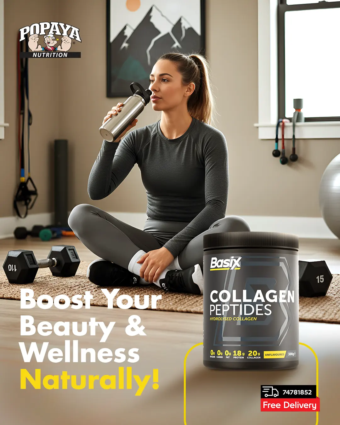 Popaya Nutrition product feature post