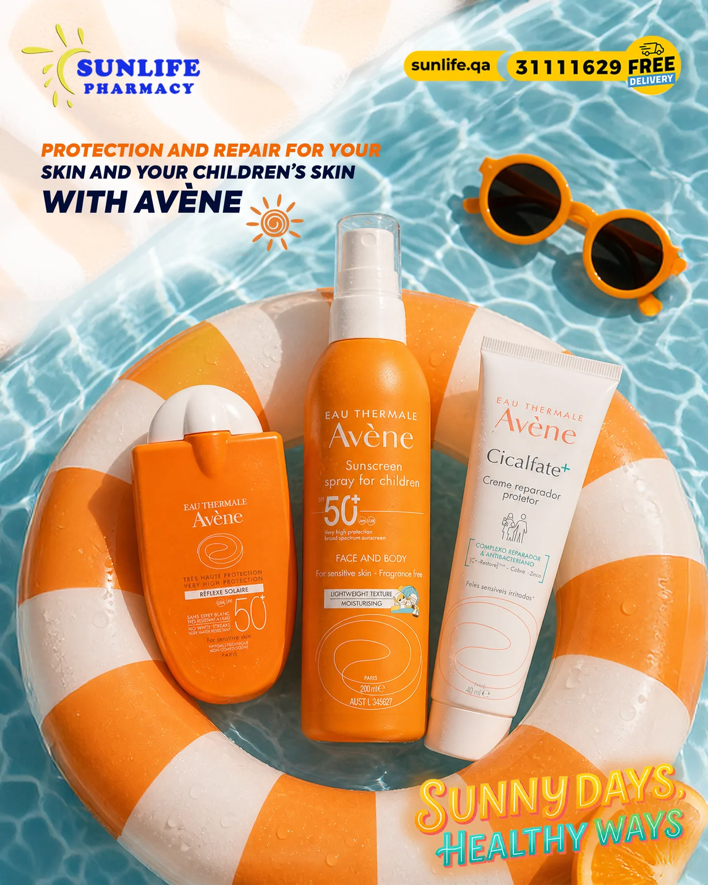 Sunlife Pharmacy skincare key visual