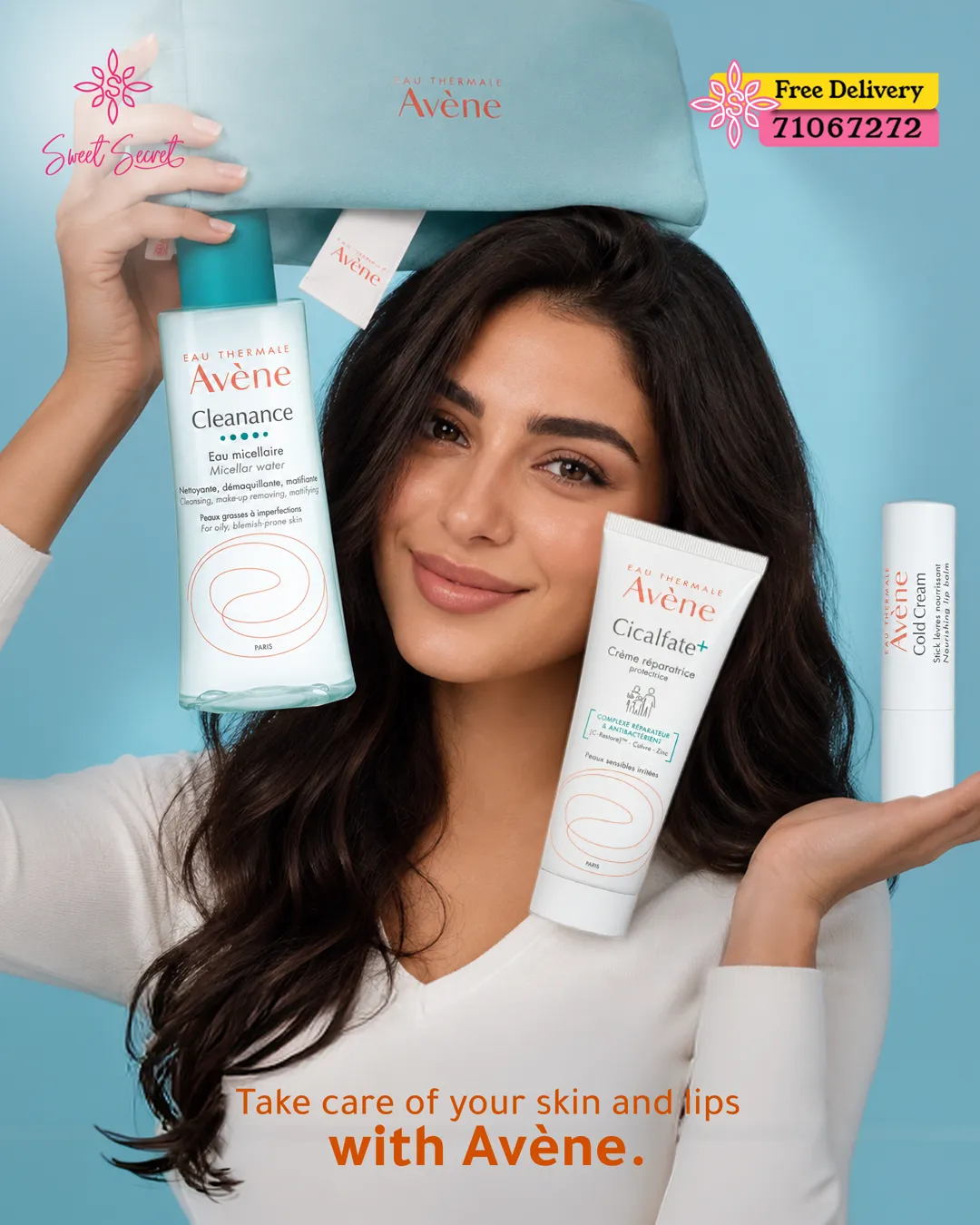 Sweet Secret Avene campaign design