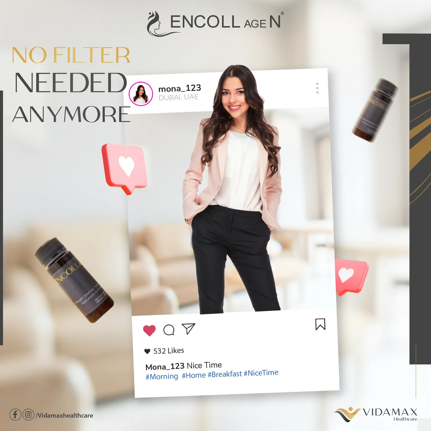 Encollagen no filter needed